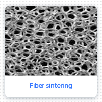 Fiber sintering