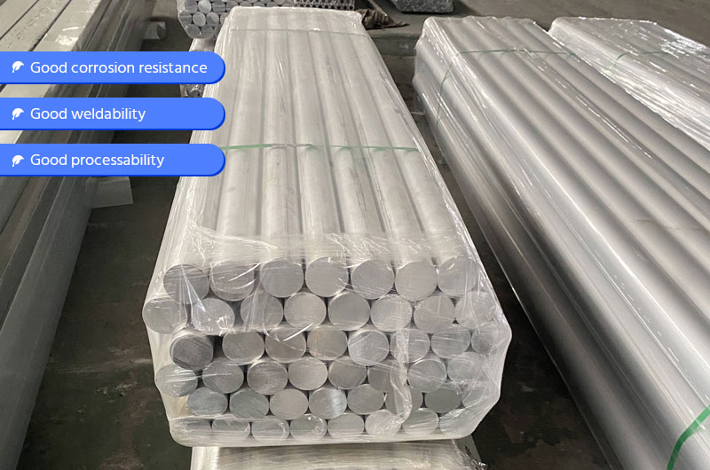 Features of 6061 aluminum bar